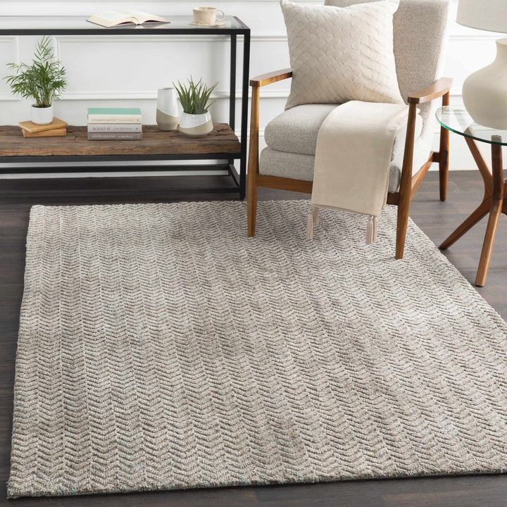 Broxton Taupe Modern Style Hand Woven Area Rug