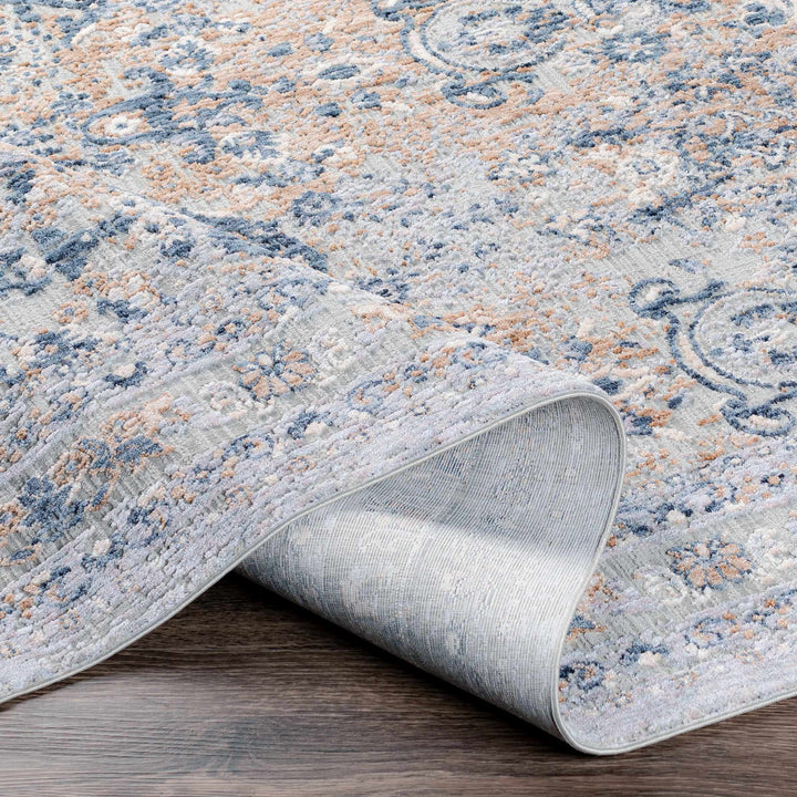 Barrie Traditional Style Gray And Brown Area Rug