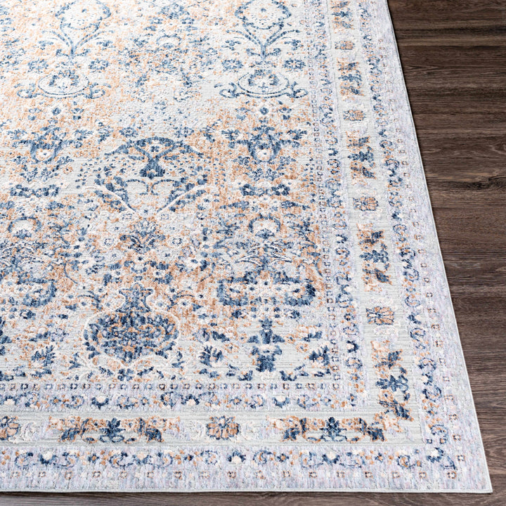 Barrie Traditional Style Gray And Brown Area Rug