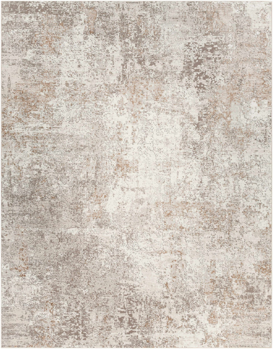 Bruna Modern Abstract Design Ivory And Beige Area Rug - The Rug Decor