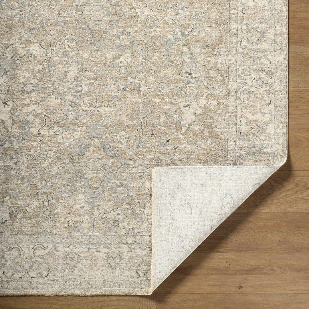 Brynja Traditional Beige And Gray Rug - The Rug Decor