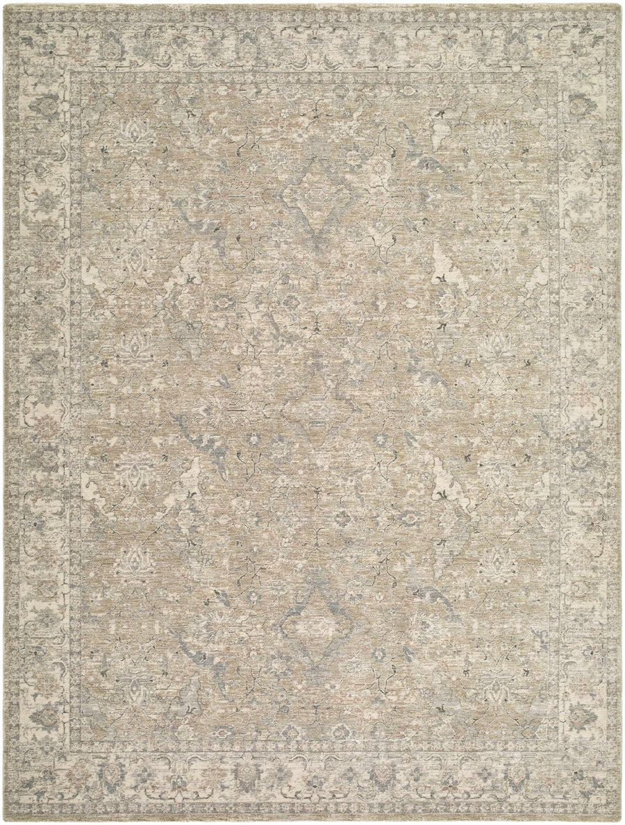 Brynja Traditional Beige And Gray Rug - The Rug Decor