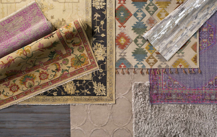 Buckland Traditional Style Pink And Beige Hand Knotted Wool Area Rug - The Rug Decor