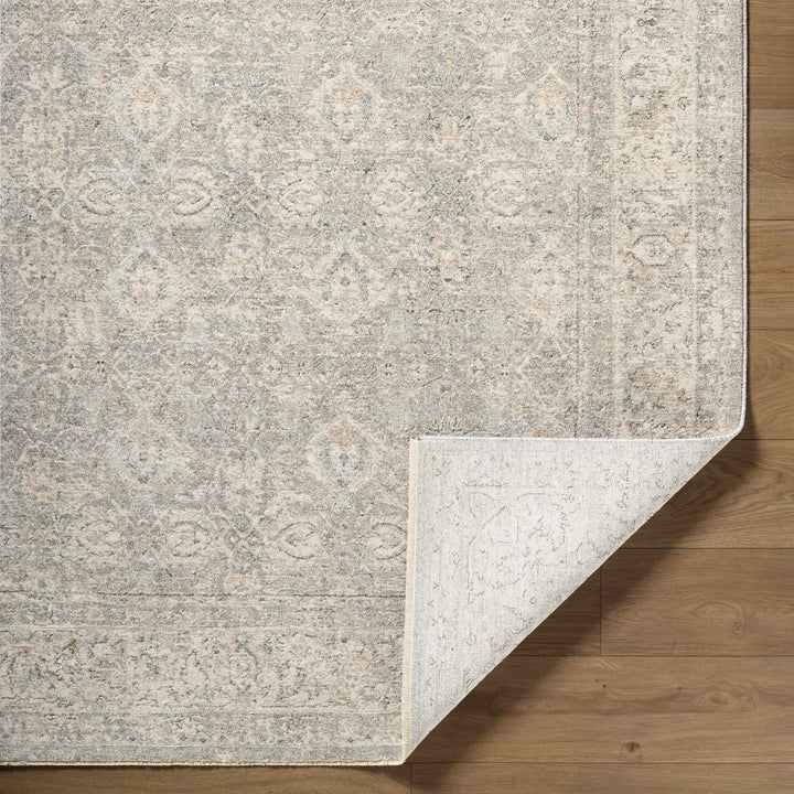 Buddug Traditional Gray And Beige Rug - The Rug Decor