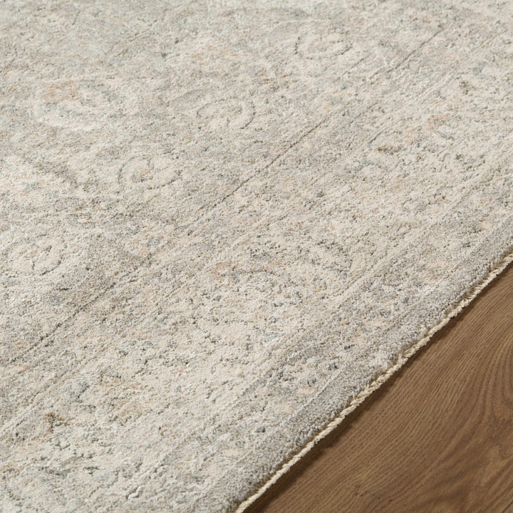 Buddug Traditional Gray And Beige Rug - The Rug Decor