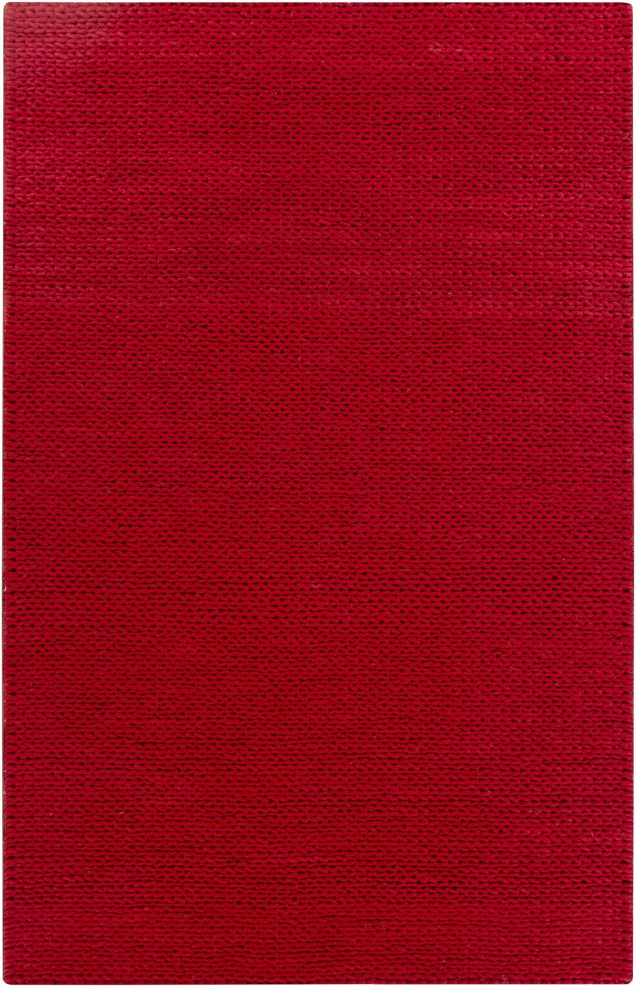 Bula Red Modern Style Hand Woven Wool Area Rug - The Rug Decor