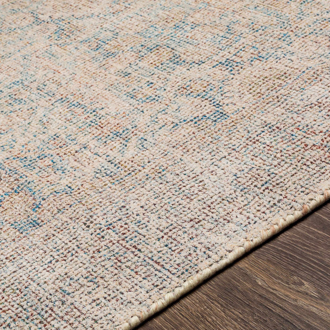 Bunawan Traditional Style Beige And Blue Hand Woven Area Rug