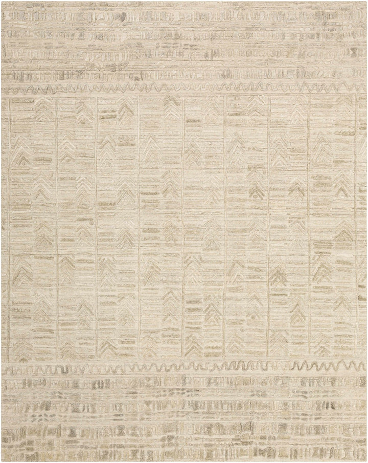 Burlington Modern Style Beige Hand Loomed Area Rug - The Rug Decor