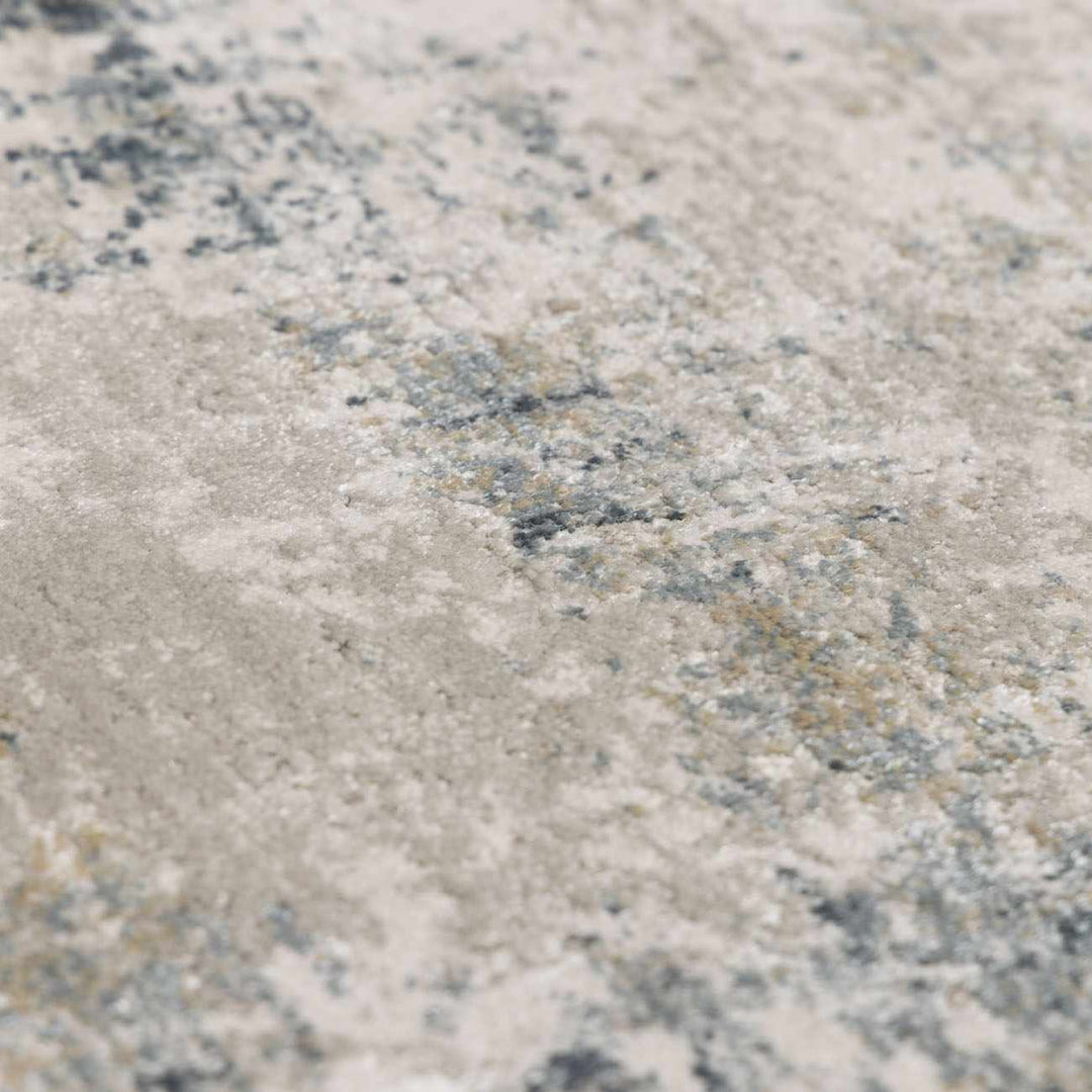 Burstwick Modern Abstract Design Gray And Blue Area Rug - The Rug Decor