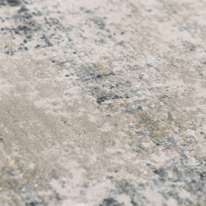 Burstwick Modern Abstract Design Gray And Blue Area Rug - The Rug Decor
