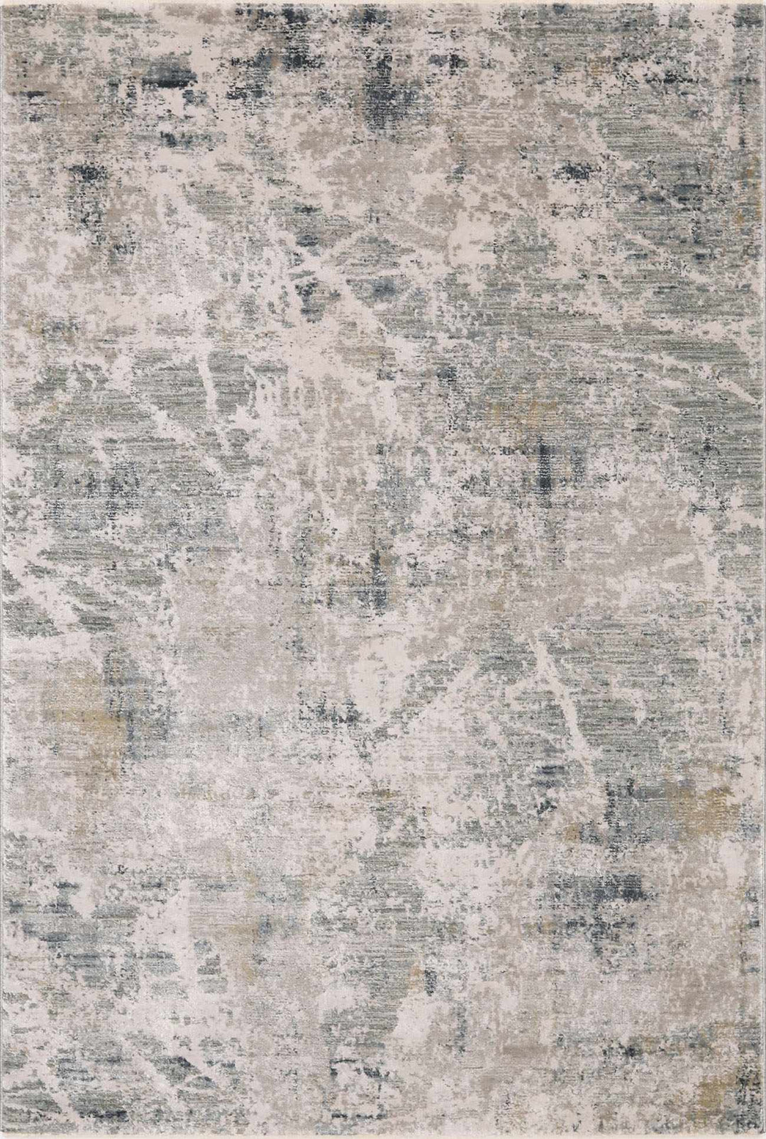 Burstwick Modern Abstract Design Gray And Blue Area Rug - The Rug Decor