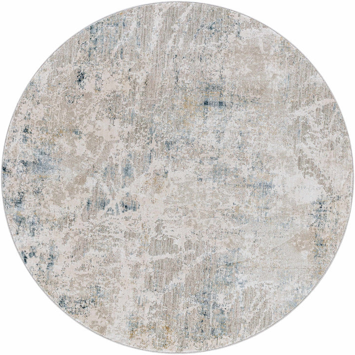 Burstwick Modern Abstract Design Gray And Blue Area Rug - The Rug Decor