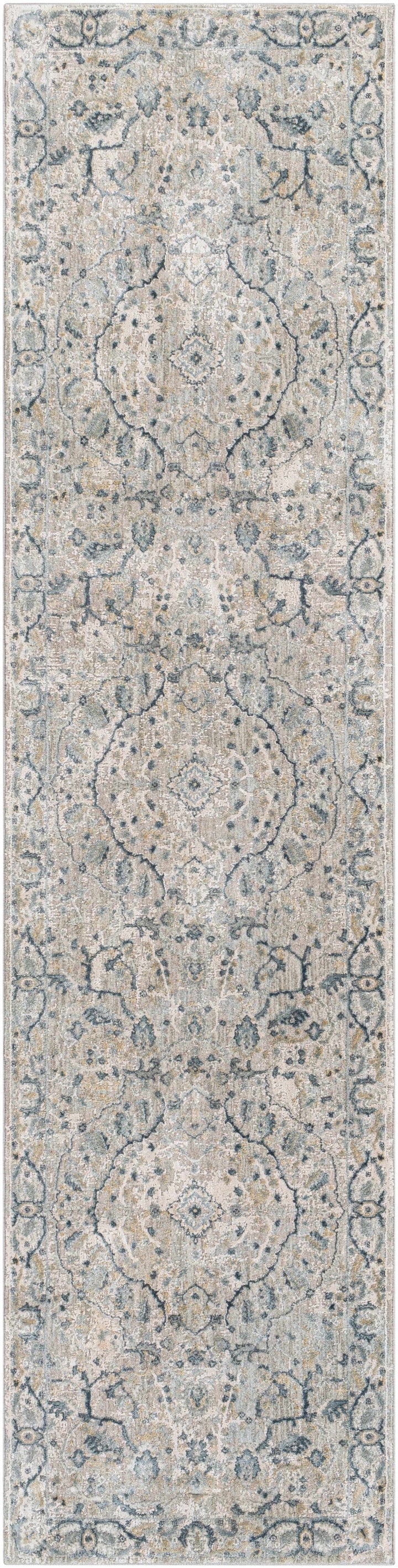 Bushnell Traditional Style Gray And Taupe Area Rug