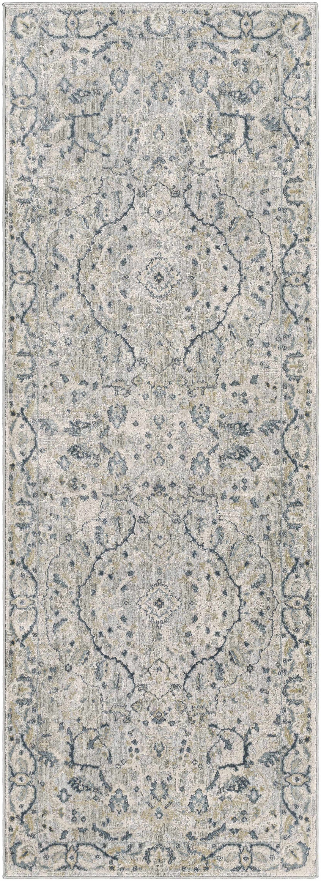 Bushnell Traditional Style Gray And Taupe Area Rug