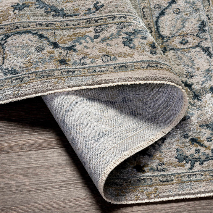 Bushnell Traditional Style Gray And Taupe Area Rug