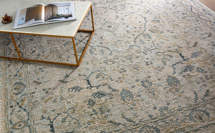 Bushnell Traditional Style Gray And Taupe Area Rug