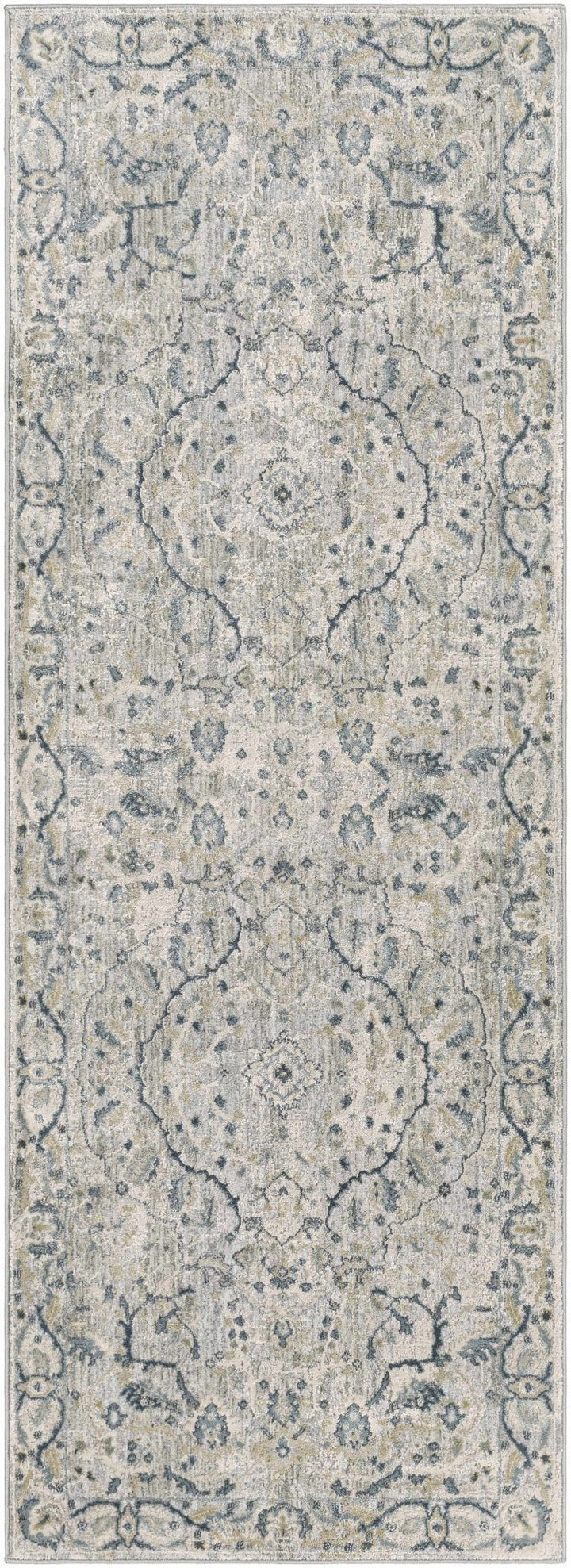 Bushnell Traditional Style Gray And Taupe Area Rug - The Rug Decor