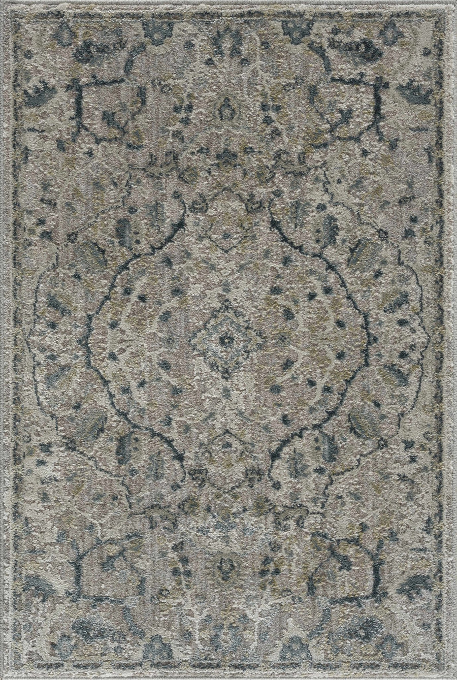 Bushnell Traditional Style Gray And Taupe Area Rug - The Rug Decor