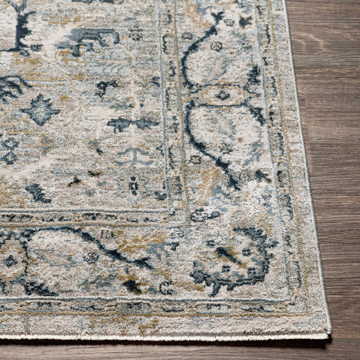 Bushnell Traditional Style Gray And Taupe Area Rug - The Rug Decor