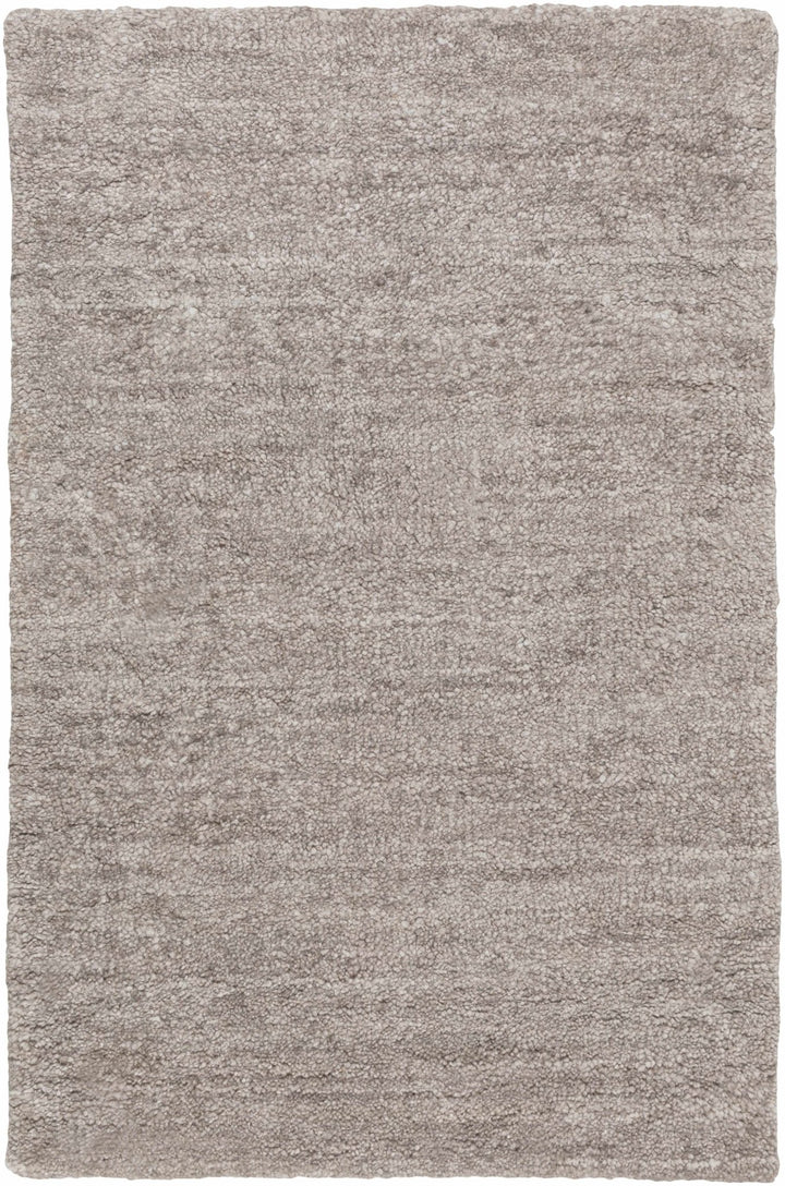 Buskirk Modern Solid Design Taupe Hand Loom Area Rug - The Rug Decor