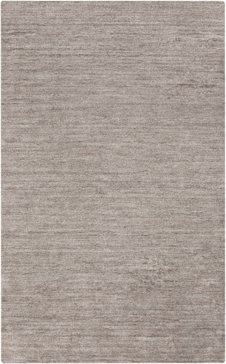 Buskirk Modern Solid Design Taupe Hand Loom Area Rug - The Rug Decor