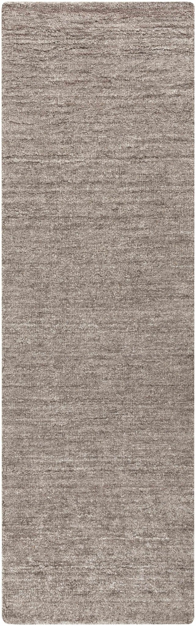 Buskirk Modern Solid Design Taupe Hand Loom Area Rug - The Rug Decor