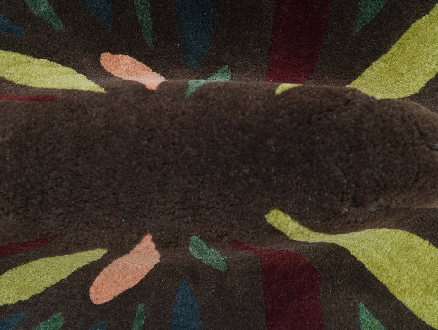 Butterfly Brown Hand Tufted 2x3 Wool Area Rug - The Rug Decor