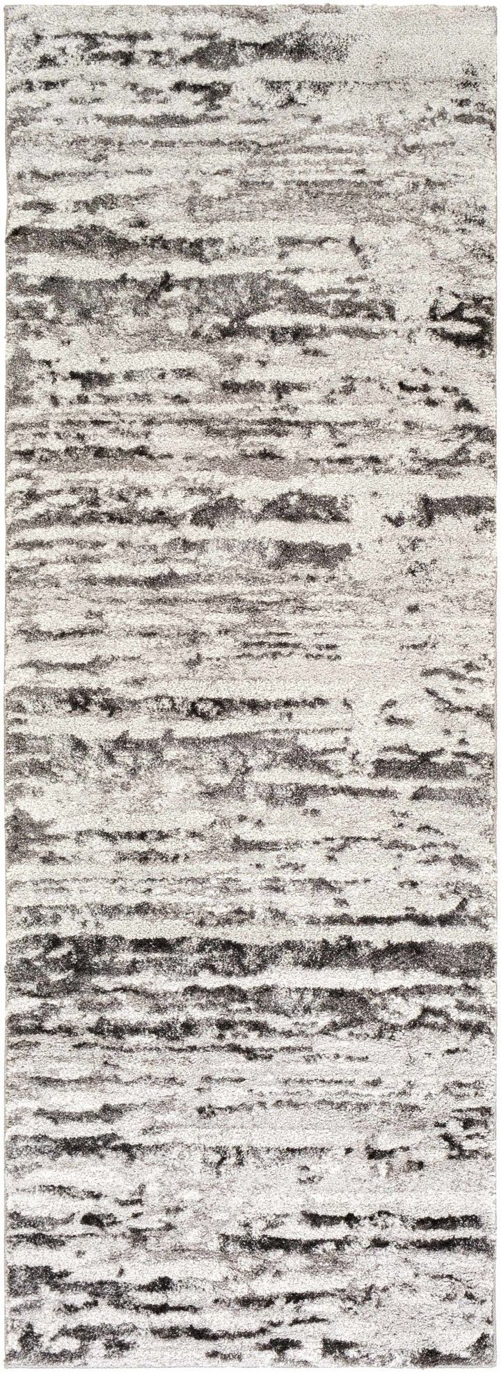 Butters Modern Abstract Design Ivory And Black Area Rug - The Rug Decor