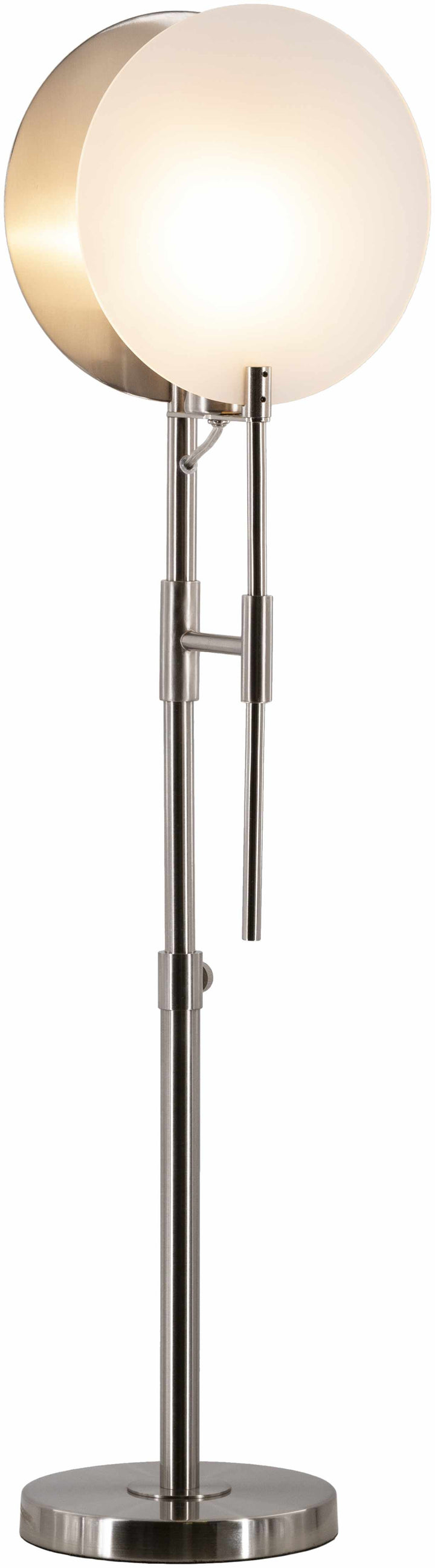 Cavan White Iron & Acrylic Floor Lamp | Traditional Accent Lighting