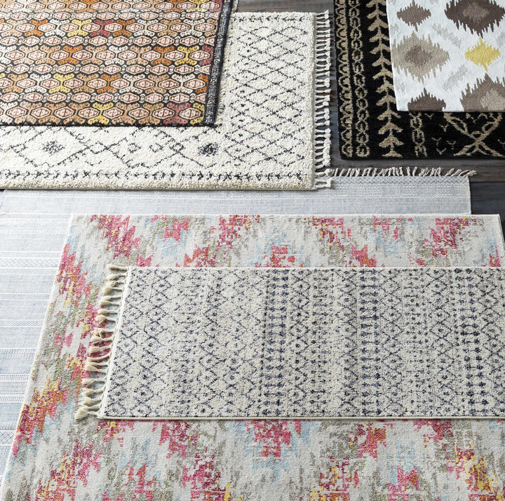 Byhalia Contemporary Style Taupe And Ivory Hand Tufted Area Rug - The Rug Decor