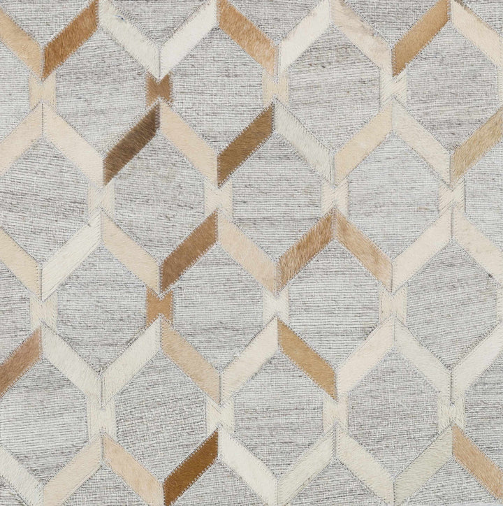 Byng Modern Style Gray And Beige Area Rug - The Rug Decor