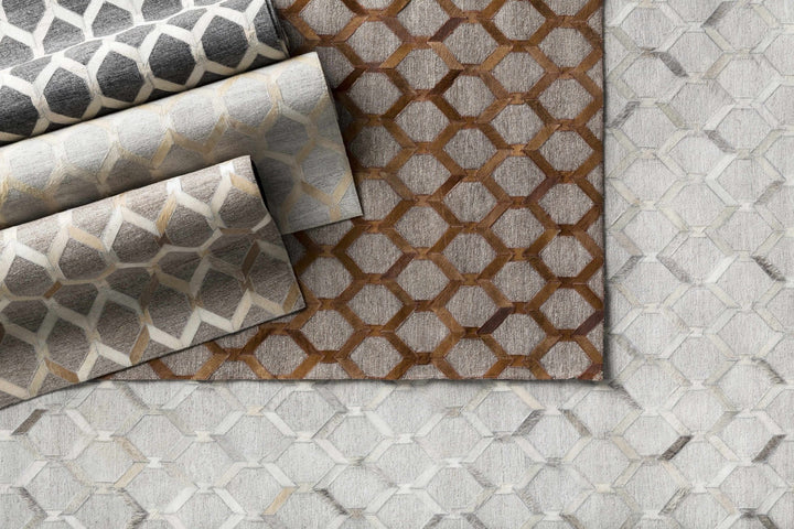 Byng Modern Style Gray And Beige Area Rug - The Rug Decor
