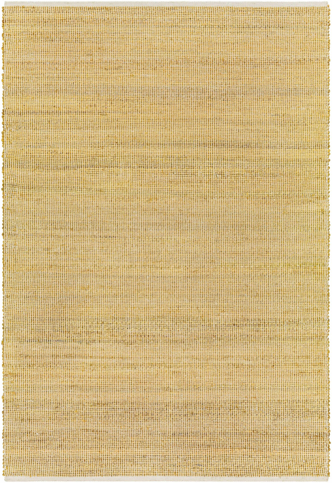 Byrne Modern Solid Design Tan Hand Woven Jute Area Rug - The Rug Decor