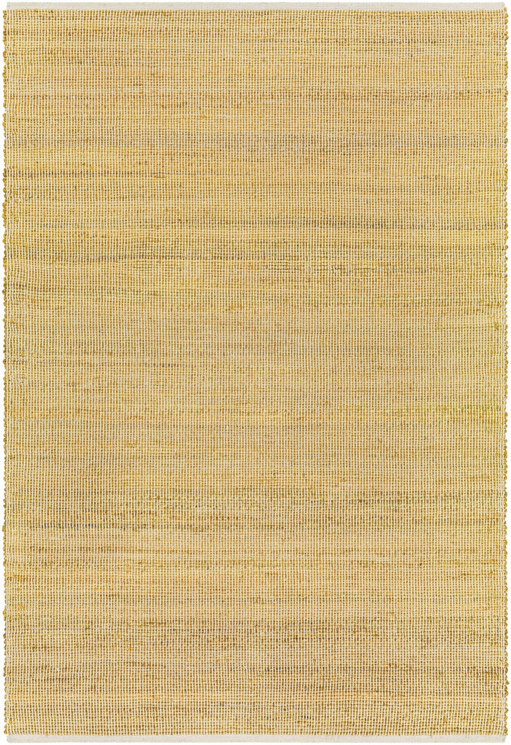 Byrne Modern Solid Design Tan Hand Woven Jute Area Rug - The Rug Decor