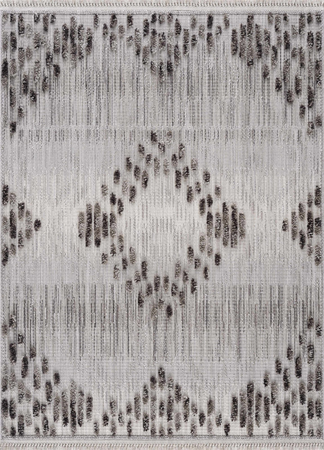 Cabarroguis Traditional Style Gray Area Rug - The Rug Decor