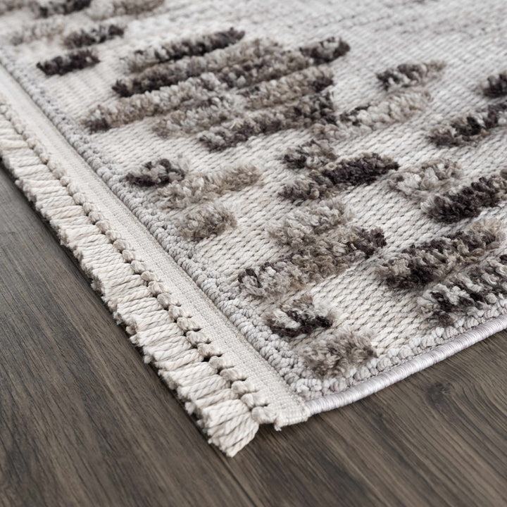 Cabarroguis Traditional Style Gray Area Rug - The Rug Decor
