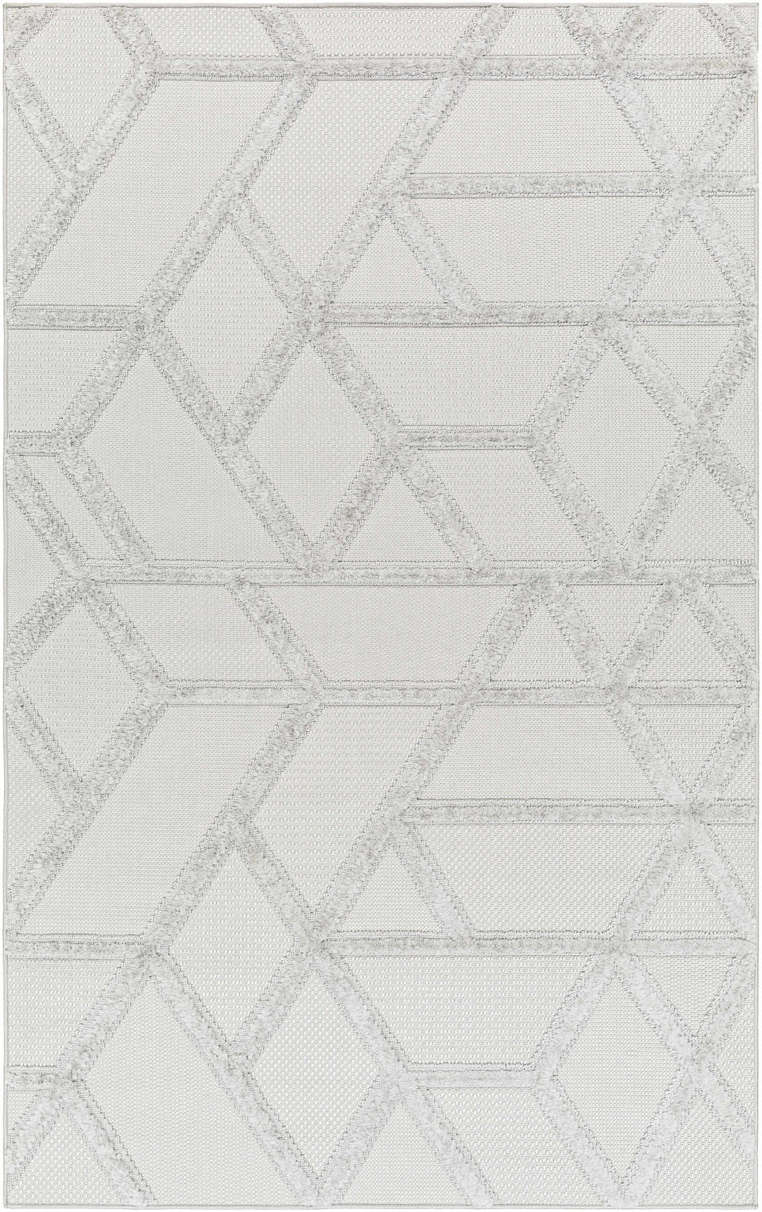 Cadak Gray Contemporary geometrical Design Outdoor Rug - The Rug Decor
