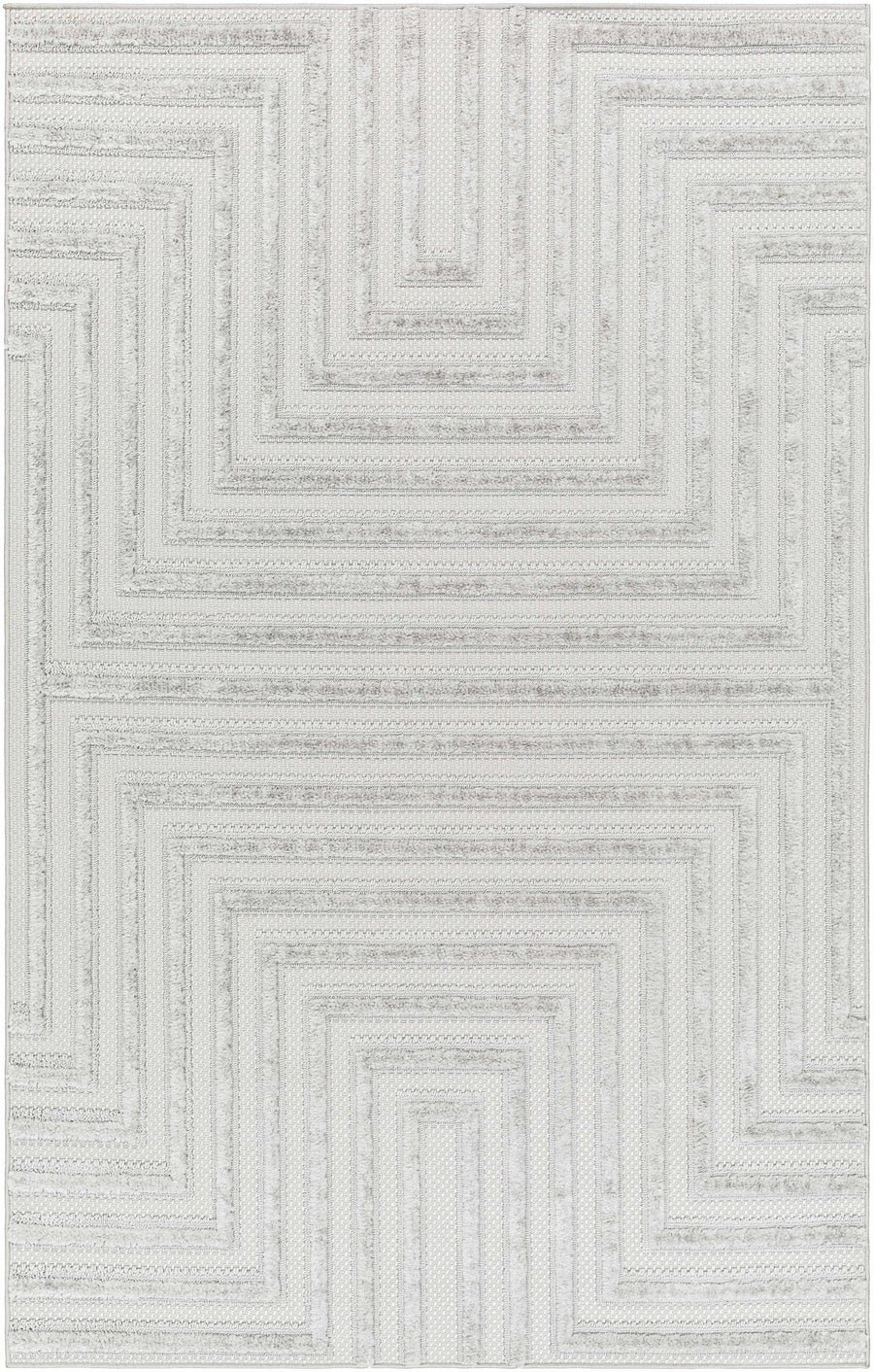 Cadee Gray Contemporary Style Outdoor Area Rug - The Rug Decor