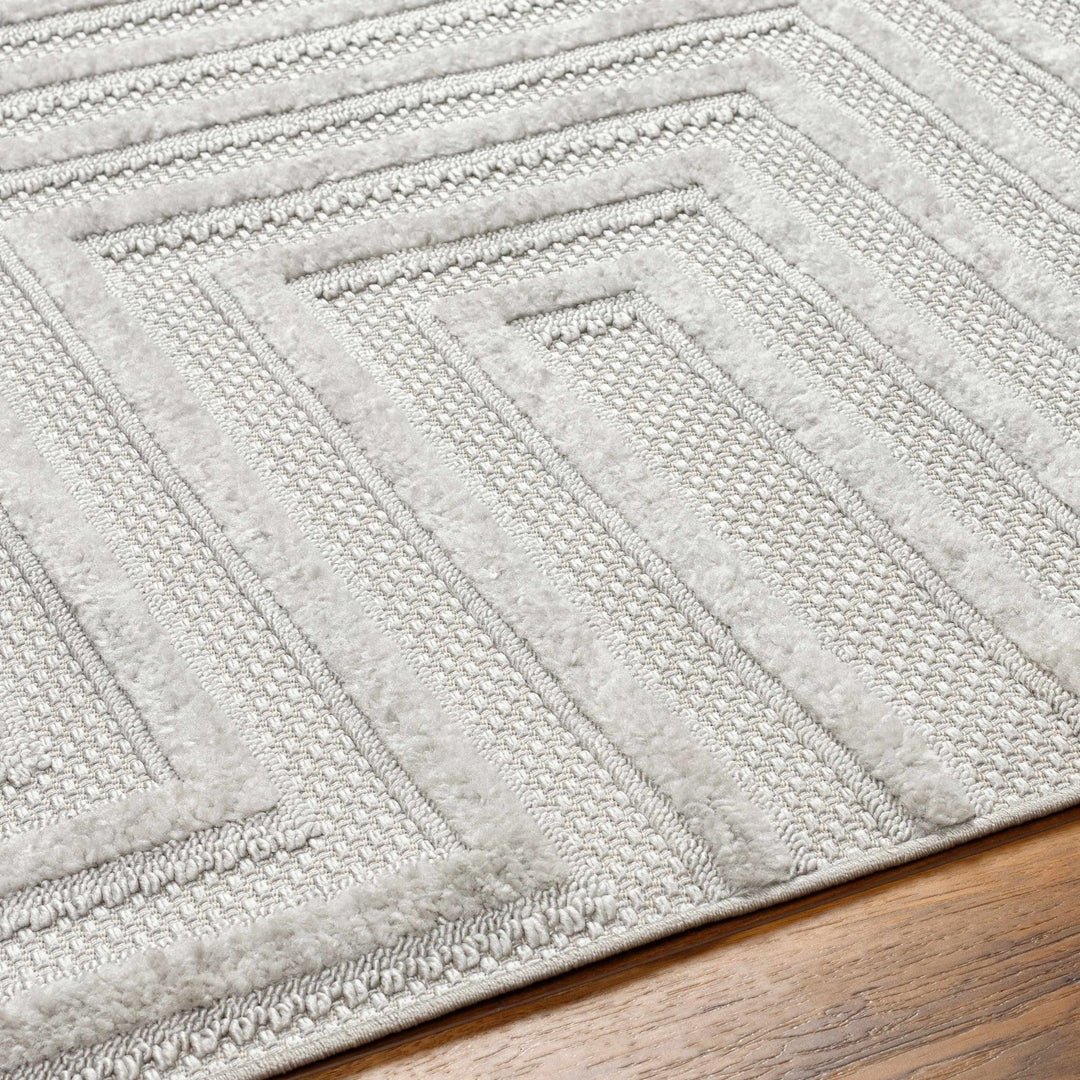 Cadee Gray Contemporary Style Outdoor Area Rug - The Rug Decor