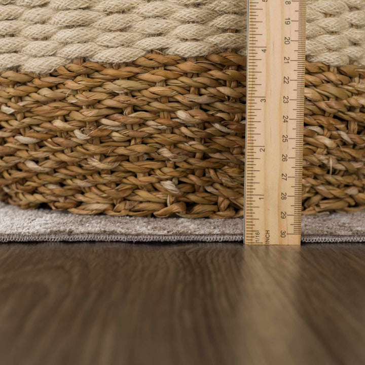 Caditaan Traditional Style Cream Machine Woven Washable Rug - The Rug Decor