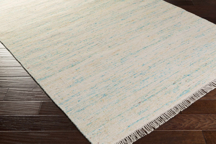 Cairnbrook Contemporary Abstract Beige And Blue Area Carpet - The Rug Decor