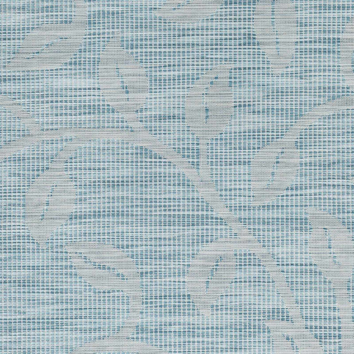 Cairnlea Modern Botanical Design Blue Outdoor Area Rug - The Rug Decor