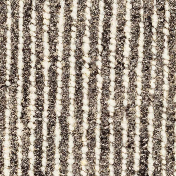 Caius Contemporary Geometrical Charcoal And Ivory Area Rug - The Rug Decor