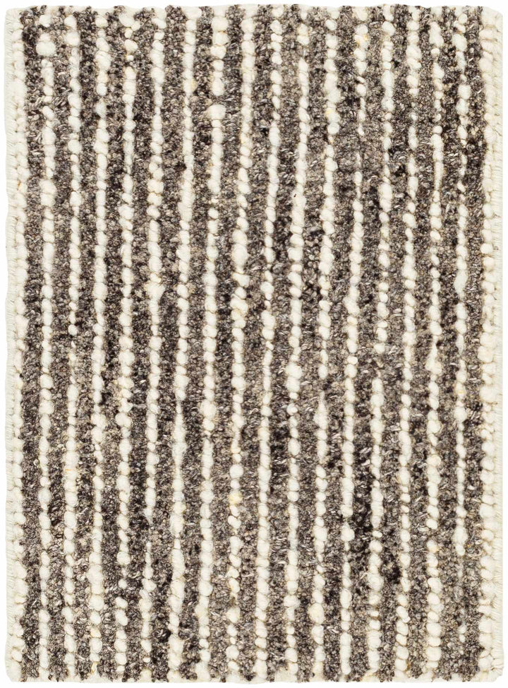 Caius Contemporary Geometrical Charcoal And Ivory Area Rug - The Rug Decor