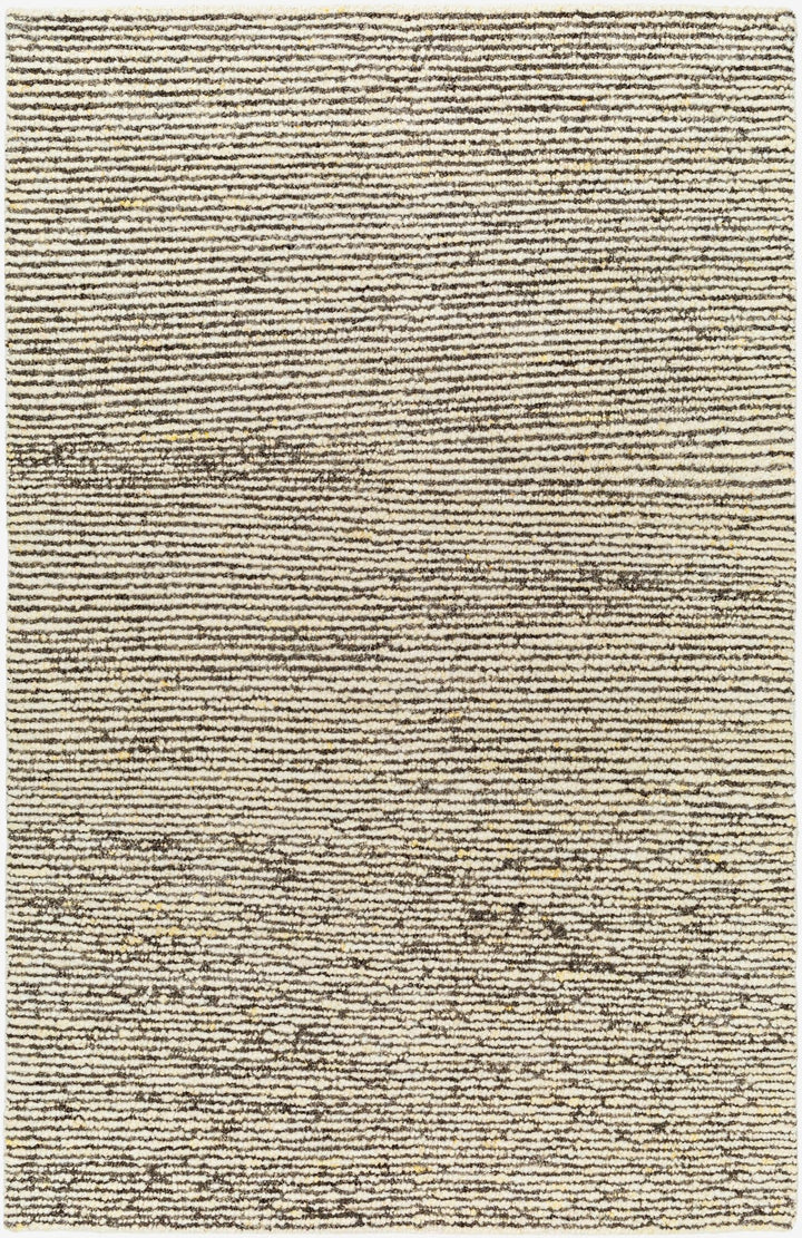 Caius Contemporary Geometrical Charcoal And Ivory Area Rug - The Rug Decor