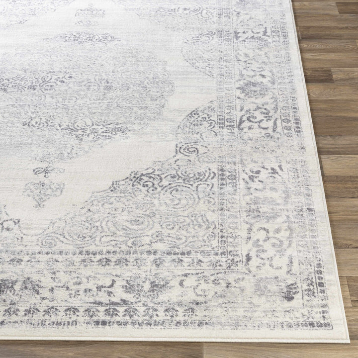 Caloundra Traditional Style Ivory And Gray Area Rug - The Rug Decor