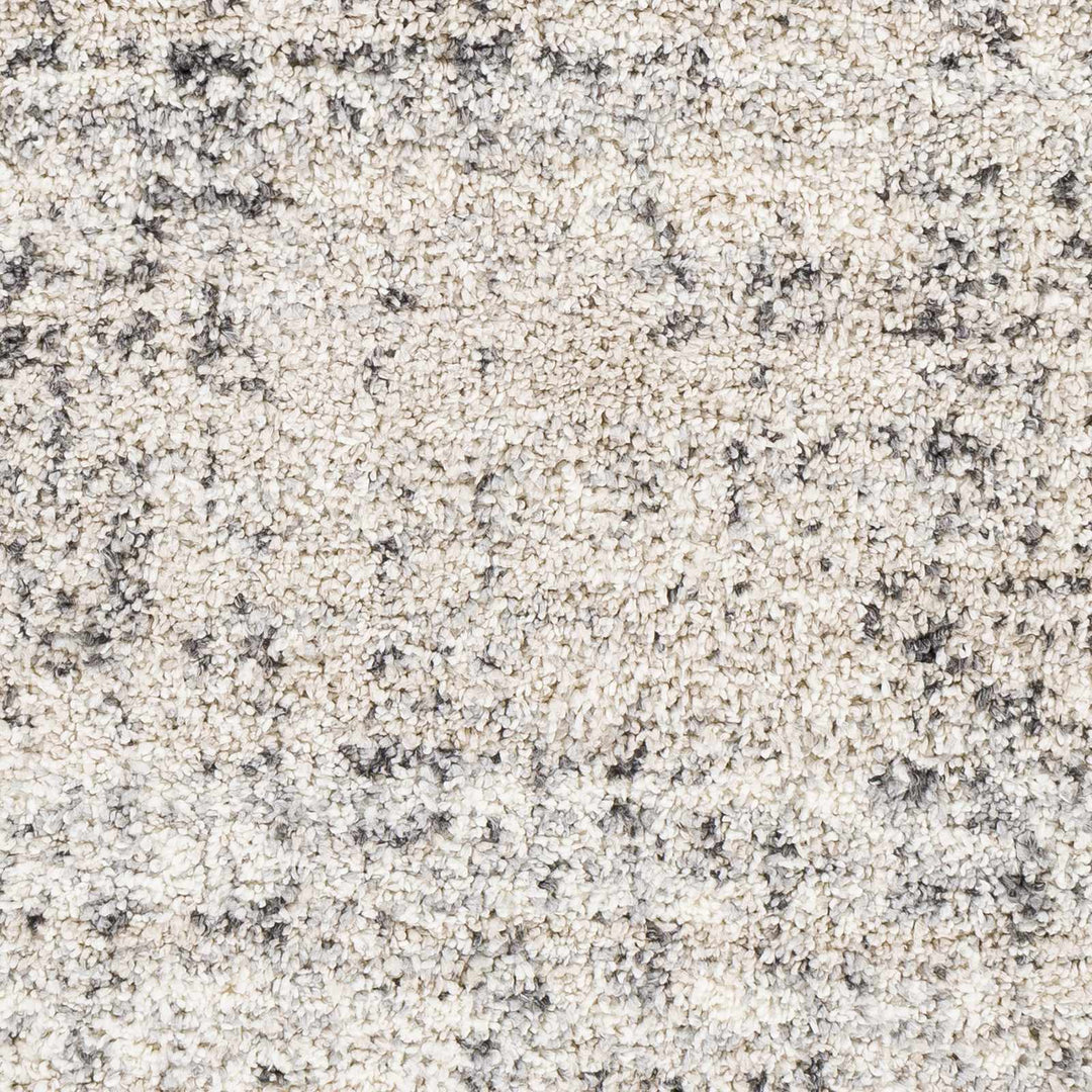 Calsib Ivory And gray Modern Abstract Design Area Rug