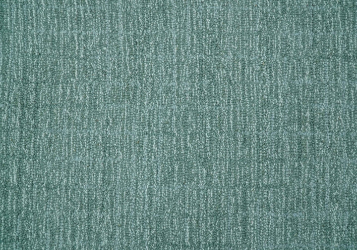 Cam Custom Made Modern Style Teal Hand Tufted Wool Rug - The Rug Decor