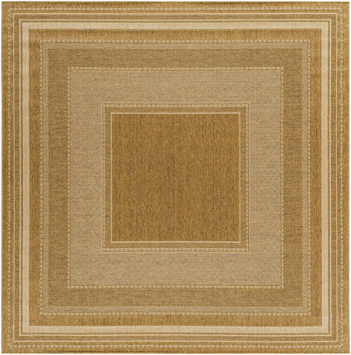 Camel And Beige Modern Style Jute Rug - The Rug Decor