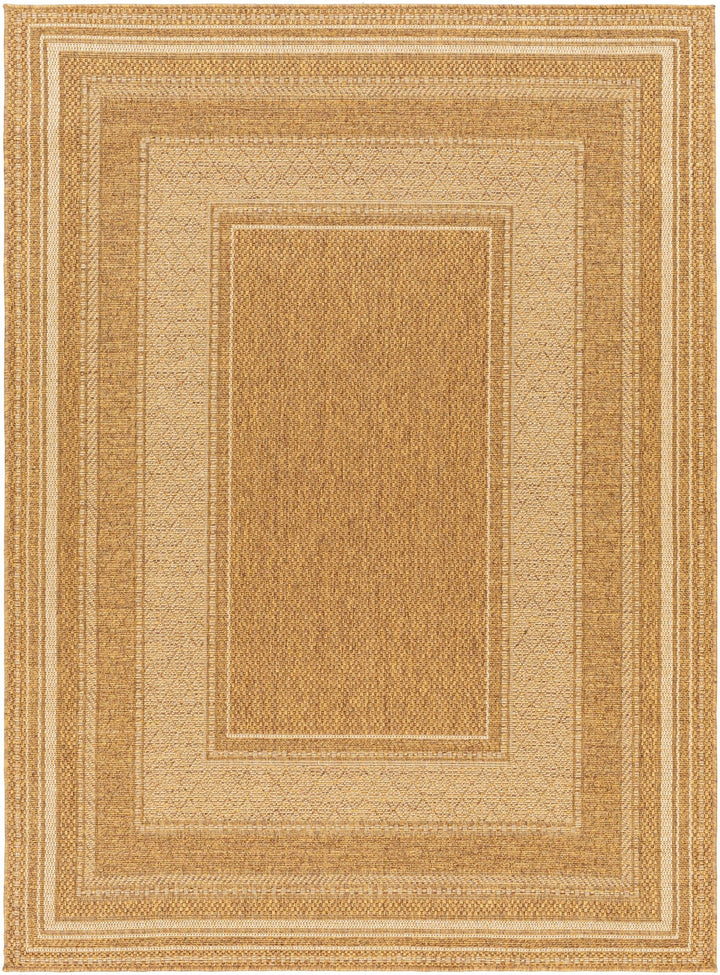 Camel And Beige Modern Style Jute Rug - The Rug Decor